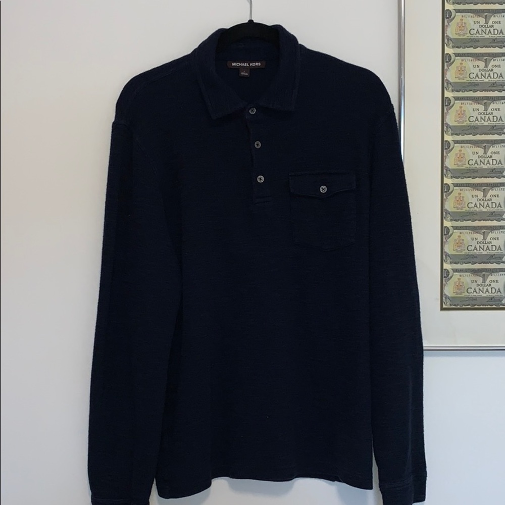 Michael Kors Navy Overshirt